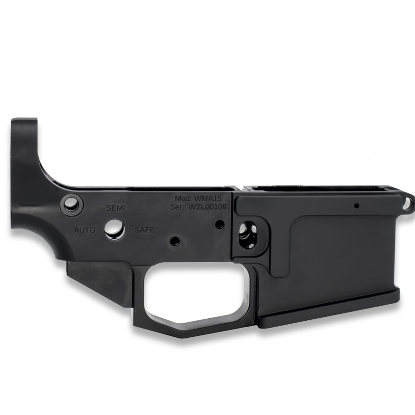 Photo of White Label Armory AR15 Lower Receiver (Billet) - Anodized