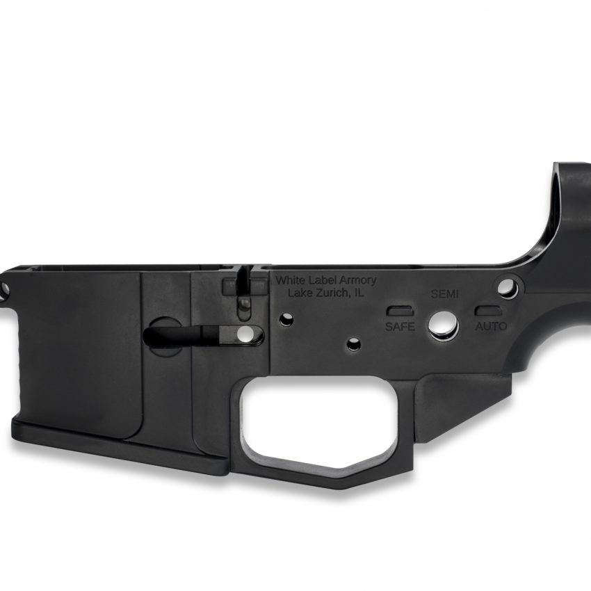Photo of White Label Armory AR15 Lower Receiver (Billet) - Anodized